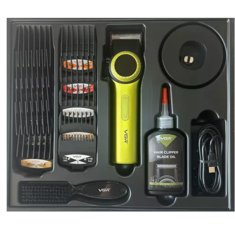 Cortapelo Vgr 001 Para Cabello Color VERDE 9000rpm-1