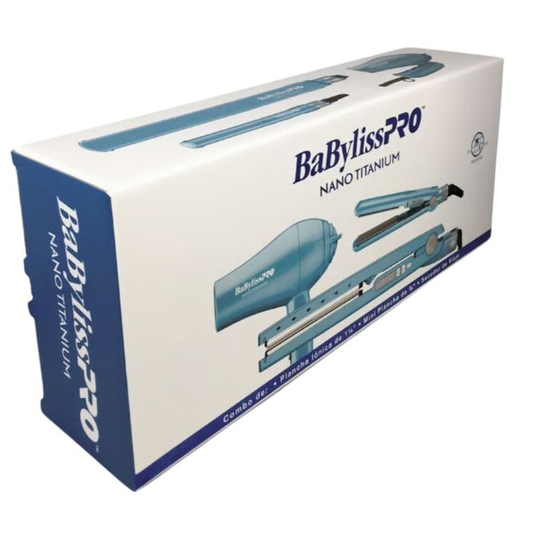 Kit Travel Planchas Y Secador Babylisspro 4 Unidades-2