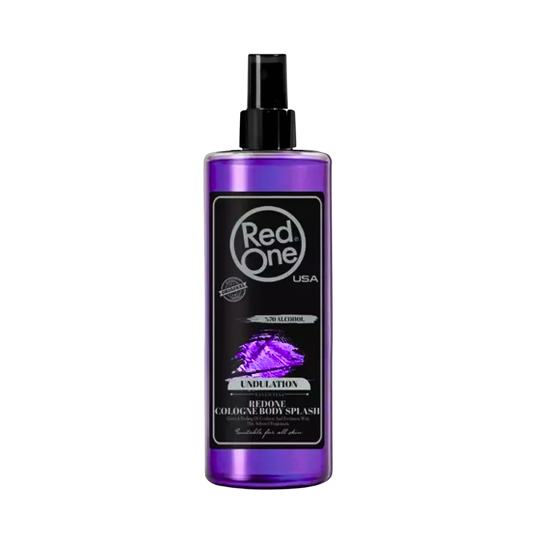 Red One After Shave Cologne Body Splash 400ml Undulation