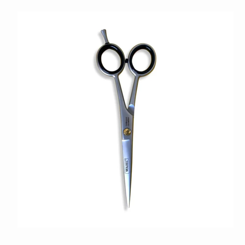 Kit Tijeras Ergonómicas Profesionales Wahl 6” filo Navaja y Esculpidora-2