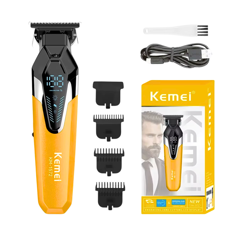Afeitadora Eléctrica Profesional Kemei 1572-1