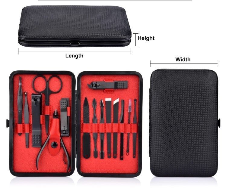 Set De Manicure Y Pedicure De 15 Piezas-1