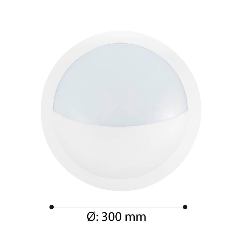 FOCO SOBREPUESTO TECHO BELLARIA ACRILICO BLANCO 3000K LED lm 6W IP66 COD.62215-2