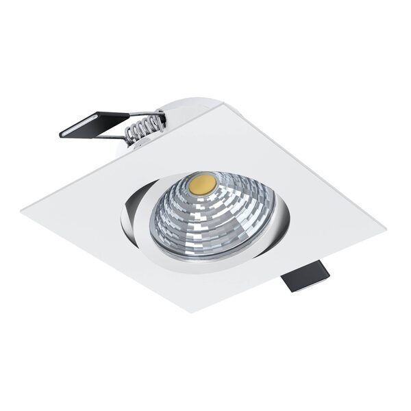 Foco Embutido Saliceto Blanco 88X88 led incluida cod.98302-0