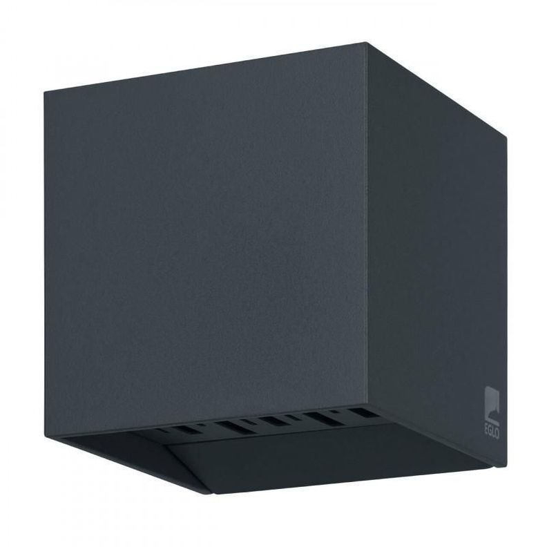 Lampara Aplique Exterior Calpino Aluminio Led incluida 2X3w IP54 Cod.900445-0