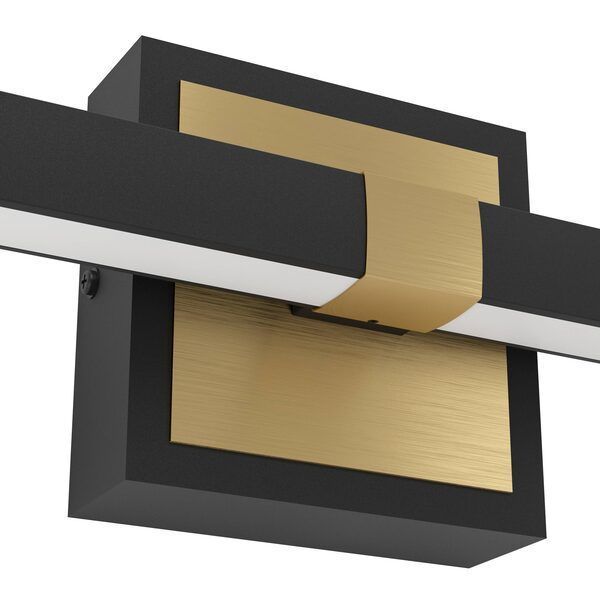 Lámpara Aplique Peguera Acero Led incluida 1X18W IP44 Cod.900929-3