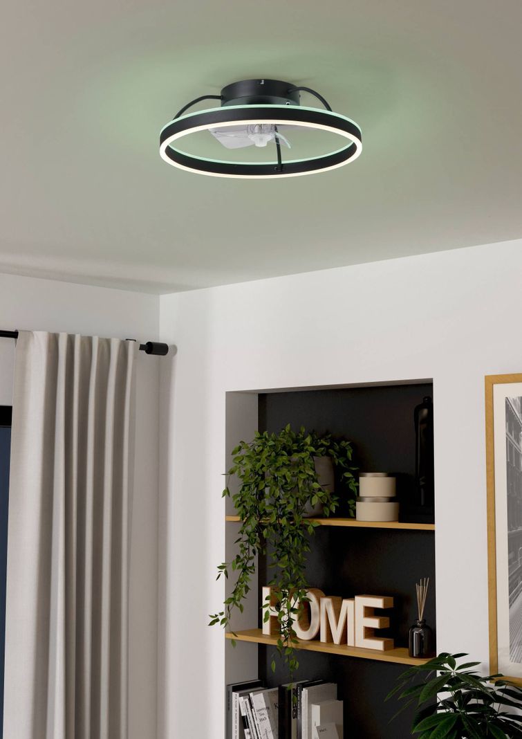 Ventilador Techo Marinella Luz Regulable CControl Silencioso Cod35193-1