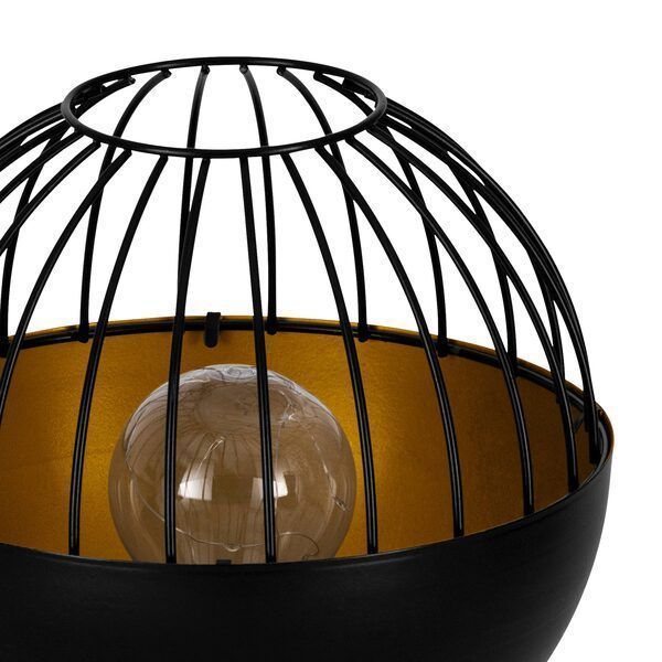  FOCO Z_SOLAR ACERO ORO NEGRO LED 10W IP44 COD.48923-0