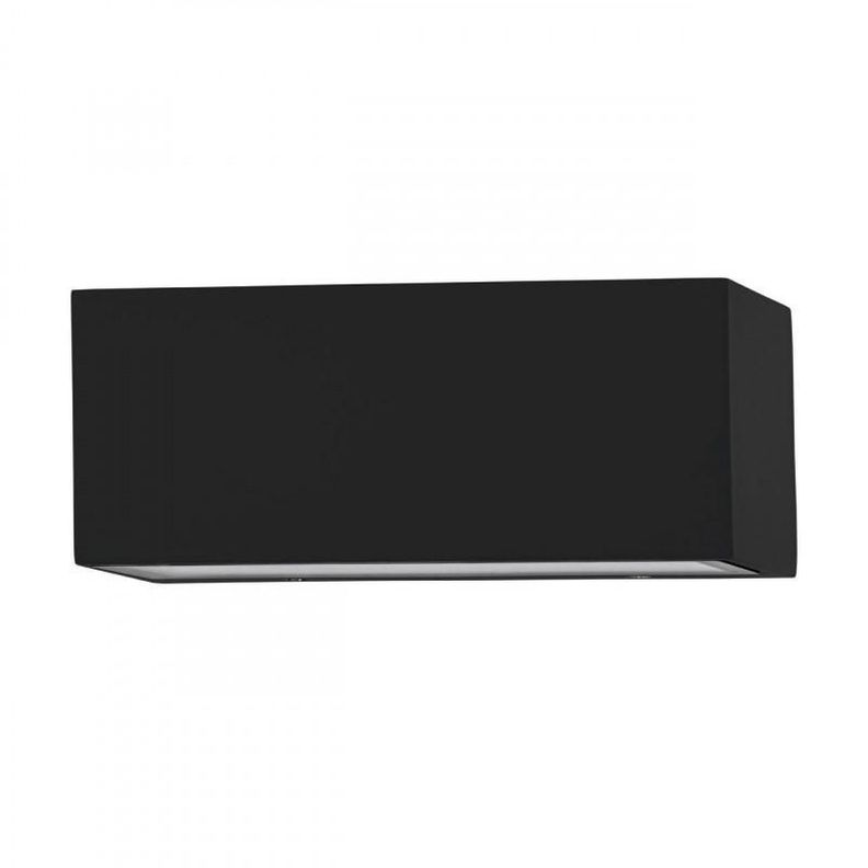 Lampara Aplique Spongano Exterior Aluminio Negro LED incluido 2X5w IP65 Cod.900885-0