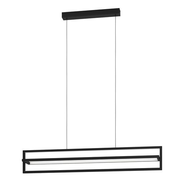 Lámpara Colgante Siberia Acero Negro Led inclusive 34w cod900466-0