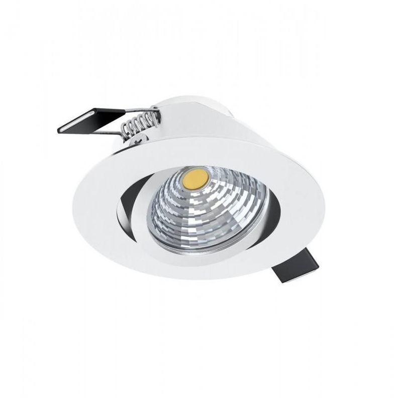 Foco Embutido Saliceto Blanco 88X88 led incluida IP20 cod.98301-0