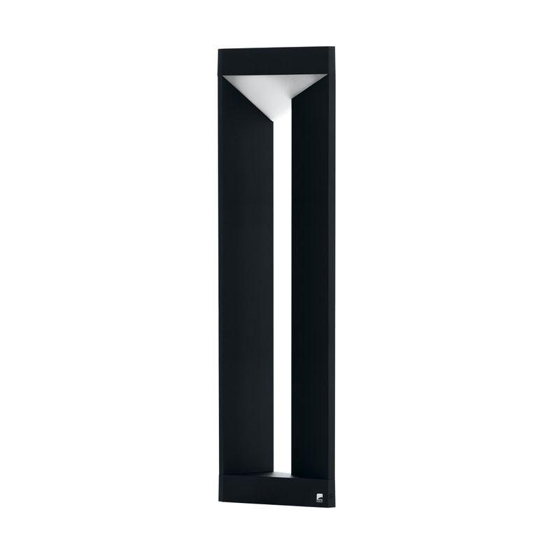 NEMBRO PIE ALUM NEGRO L200 H800 3000K LED 900lm 10W IP54-0
