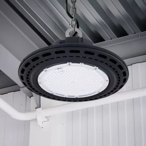 Lámpara Colgante Capano Aluminio Negro Led 142W cod.63469-1