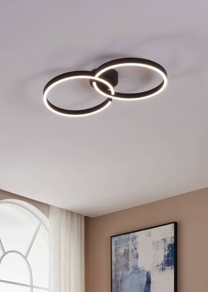 Lámpara de Techo Amandolo Acero Led incluida 20w IP20 Cod.900955-1