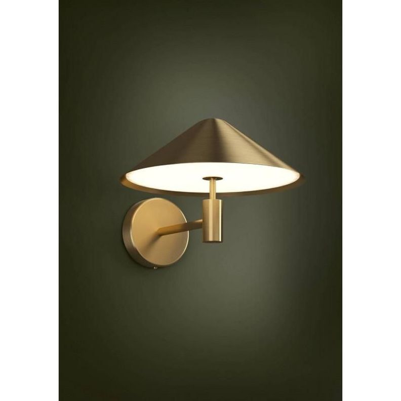 Lampara Aplique Paraguay Acero LED incluida 1X12W Cod.390273-1