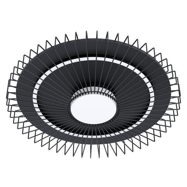 Lampara de Techo Badaleos Acero Negro Led 12W IP20 Cod39799-1