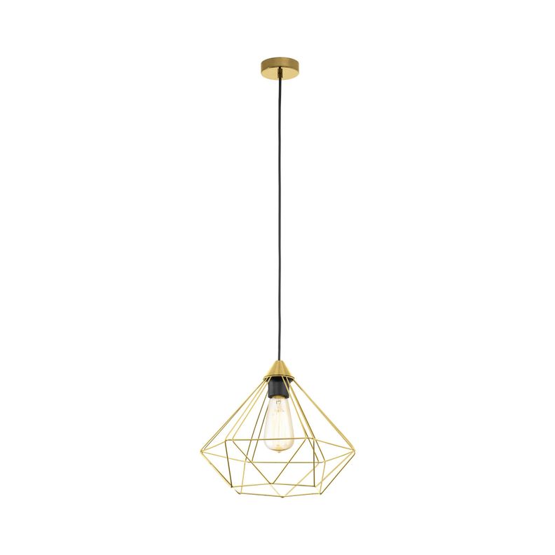 Lámpara Colgante Tarbes Dorado DM325 E27 1X60W, IP20 cod.43679-0