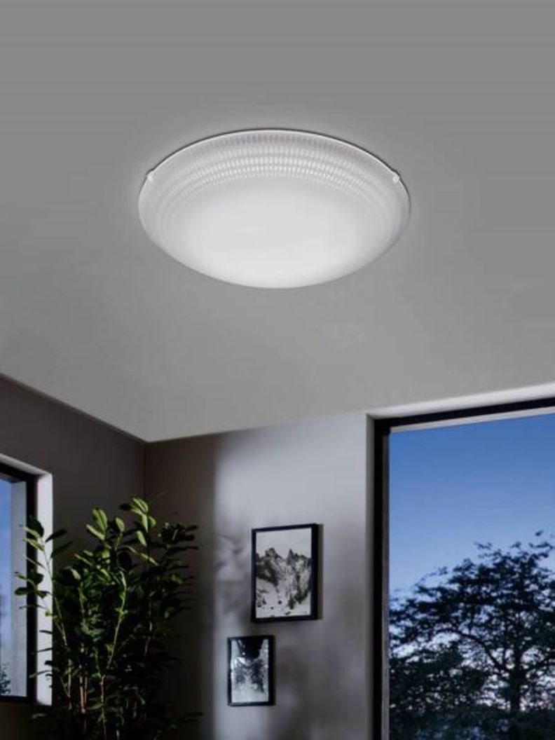Lámpara Plafon Led Magitta 1 Blanco Cod.95672-1