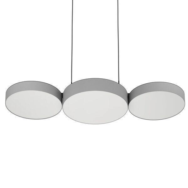 Lámpara Colgante Barbano Acero Negro Led 3X8W IP20 Cod900856-2
