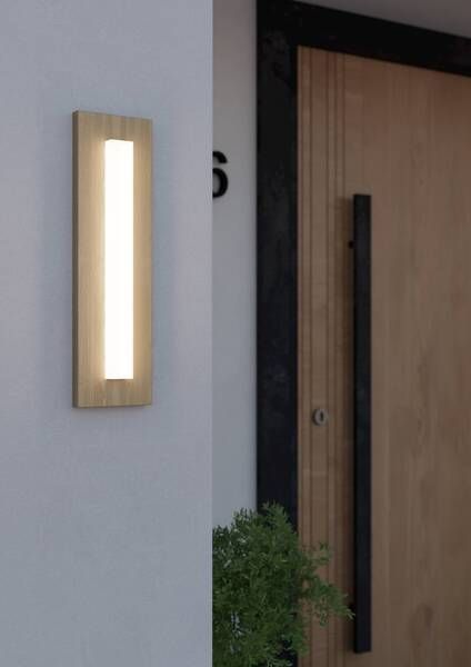 Lámpara Aplique Bitetto  Acero Cafe 7W IP44 Led incluida Cod.900679-1