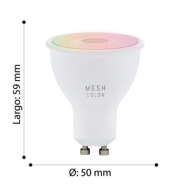 AMPOLLETA LED_GU10 L59 DM50 2765K GU10 1X5W RGB+TW COD.11856-2