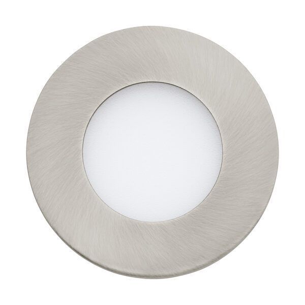 FOCO EMBUTIDO METAL NÍQUEL SATINADO H30 DM85 3000K 350lm COD.64621-0