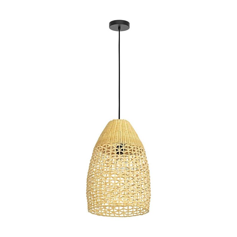 Lámpara Colgante Sambucona Acero Café 1X40W IP20, E27 cod.390237-0