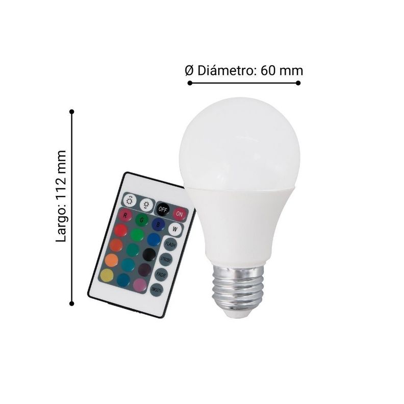 Ampolleta Eglo LED E27 RGB c/ctrl-2