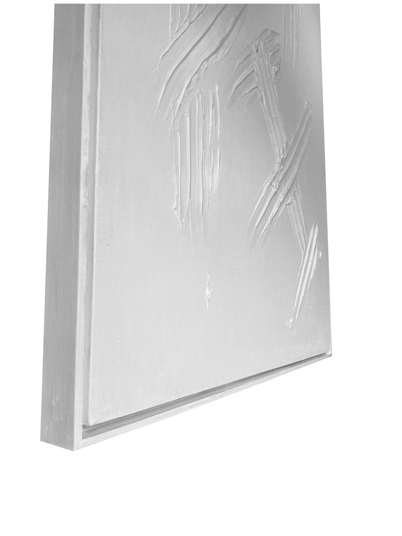 Cuadro decorativo blanco 90x70-2