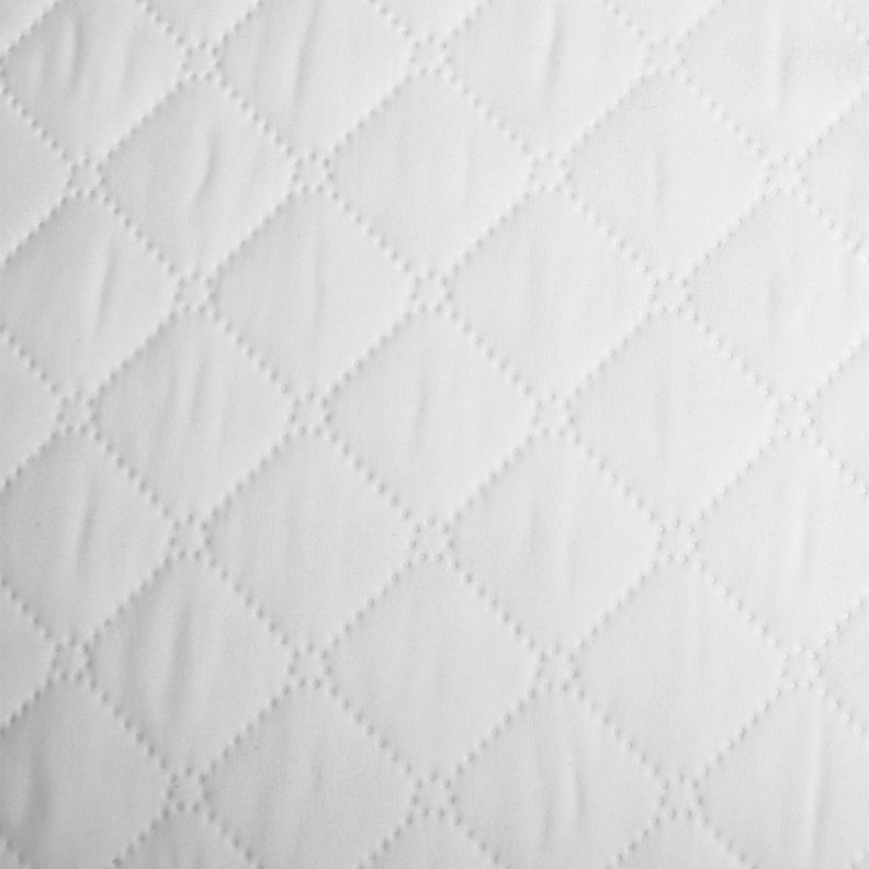 Protector de colchón impermeable color "blanco" de 1 plaza-1