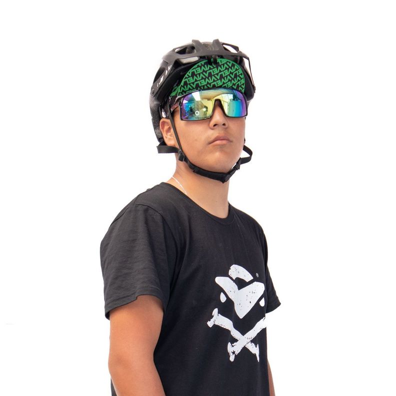 Cap Gorro Vintage Ciclismo Vívela Skull y Bicicletas-4