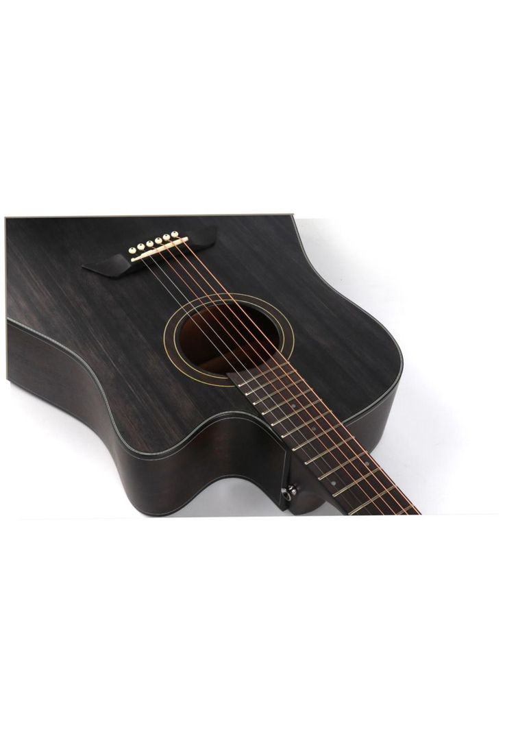 Guitarra Electroacustica Vintage Satin Black MSM02 Mercury-2