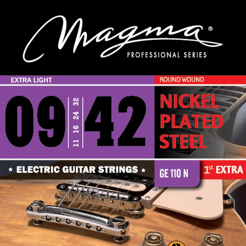 Cuerdas Para Guitarra Eléctrica Magma GE110N 09-42-0