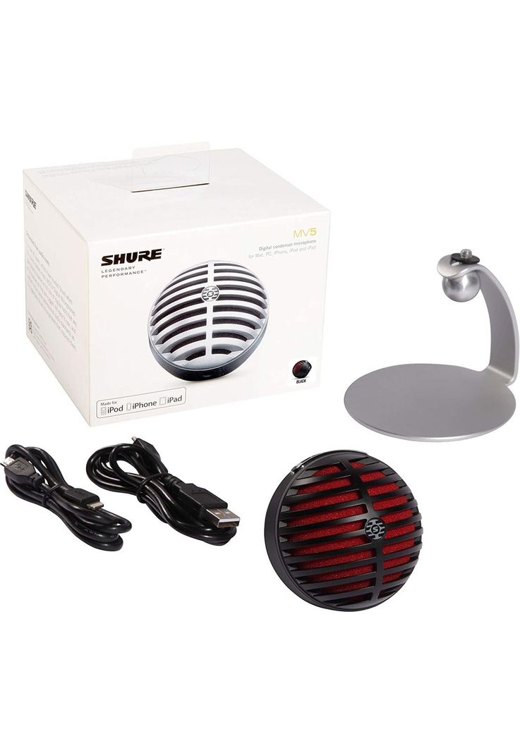 Micrófono Condensador USB MV5  Shure -3