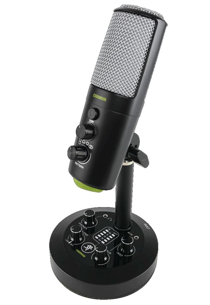 Micrófono condensador USB CHROMIUM Mackie-1