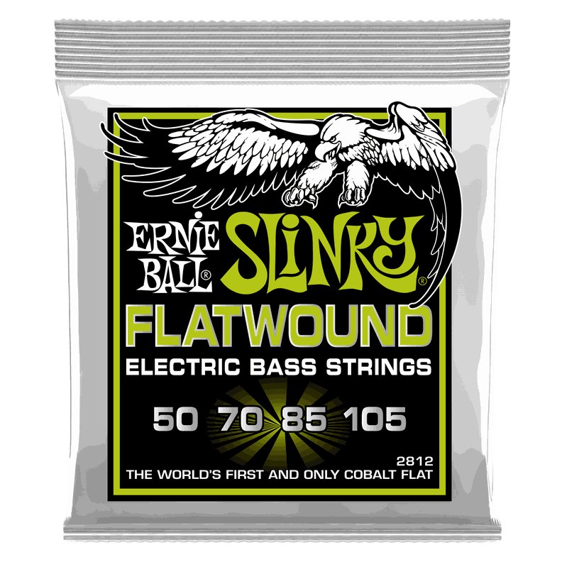 CUERDAS BAJO FLAT REGULAR SLINKY 50-105 P02812 ERNIE BALL-0