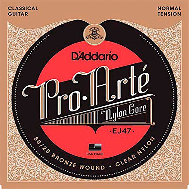 Cuerdas para guitarra clásica EJ47, 6 piezas-0