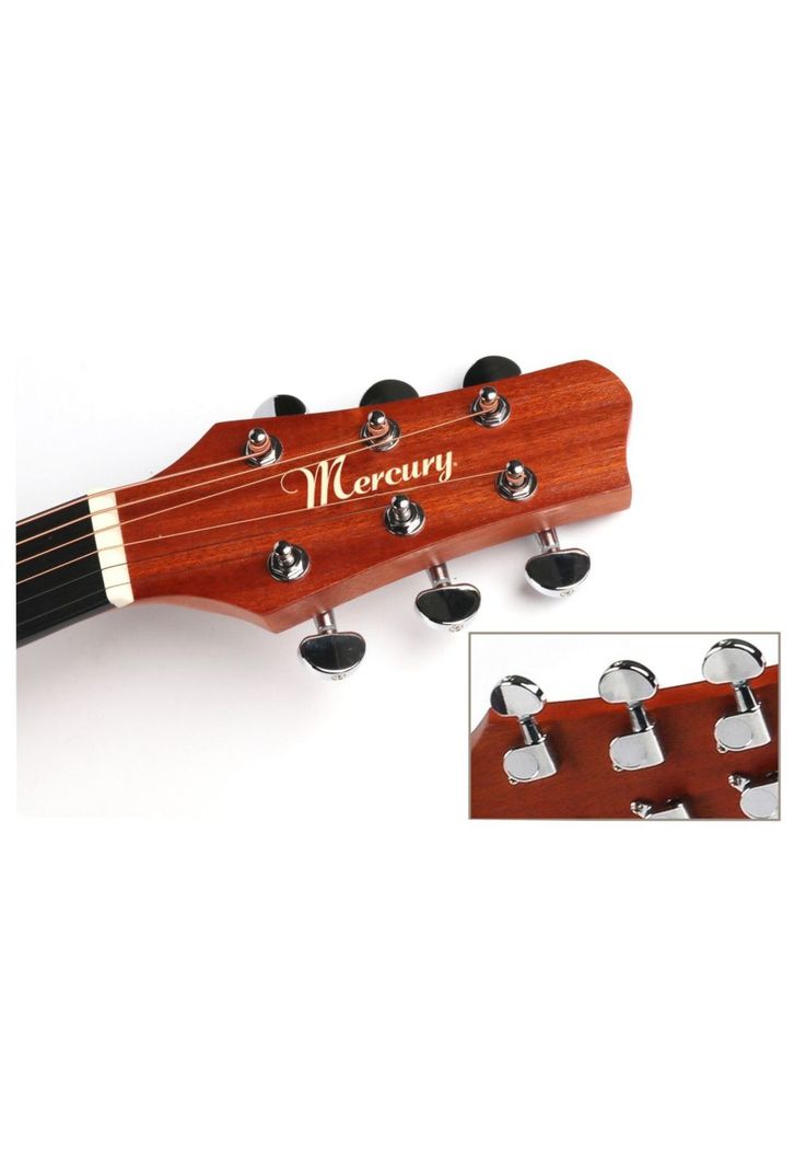 Guitarra Electroacustica Vintage Satin Mahogany M03 Mercury-1