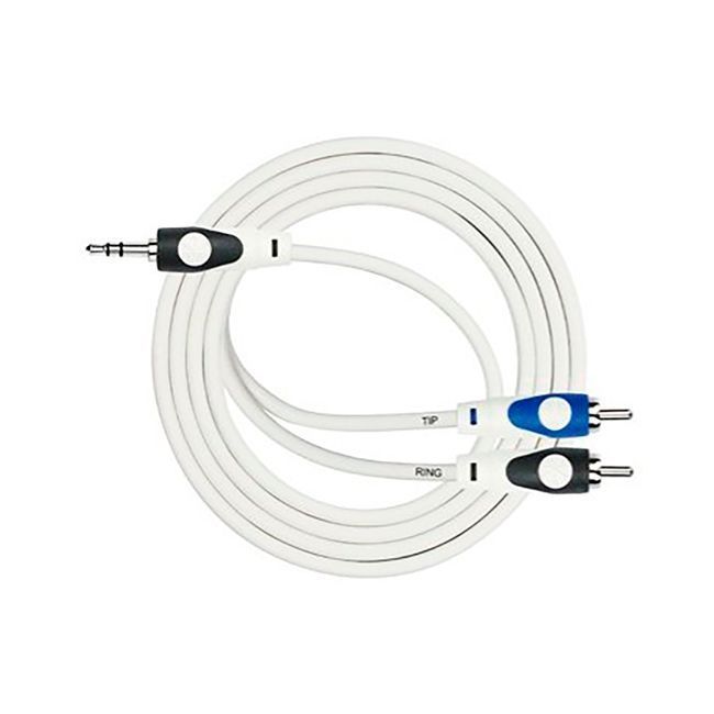 Cable 3.5mm TRS PLUG - 2x RCA Kirlin LGY-364, 30 cm-0