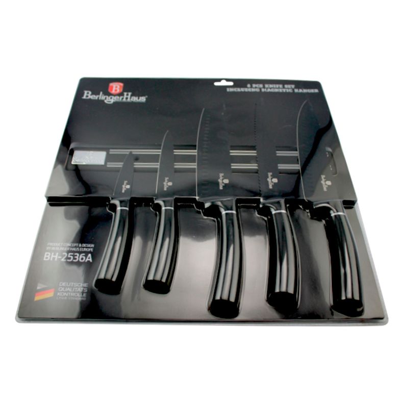 Set de cuchillos 6 pcs + barra magnética -2