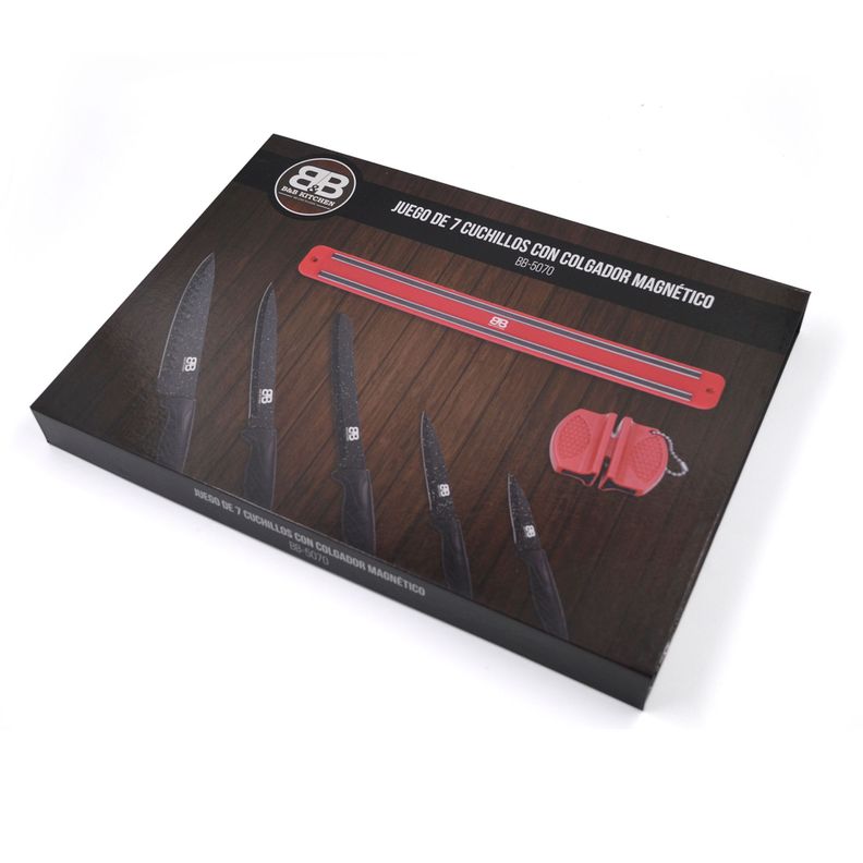 Set de Cuchillos 7 pzs acero inoxidable-3