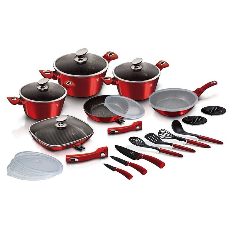 Set de bateria de cocina 24 piezas premium full induccion-0