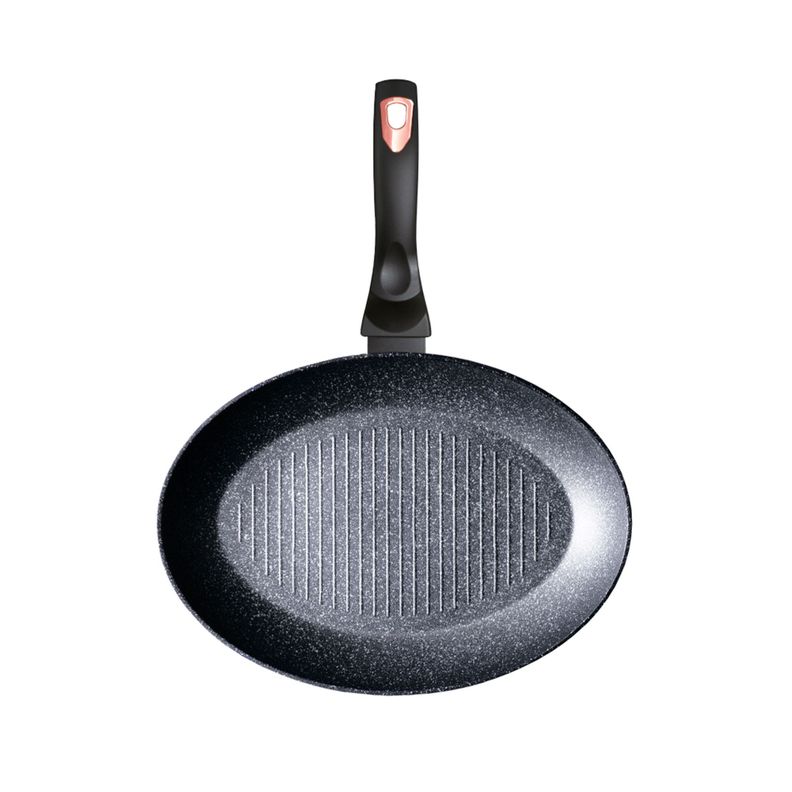 Sartén para pescado con superficie de mármol 35cm-1