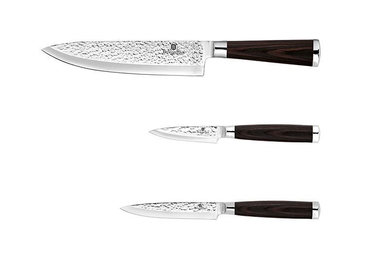 Cuchillos de cocina 3 piezas acero inoxidable, berlinger haus.-0