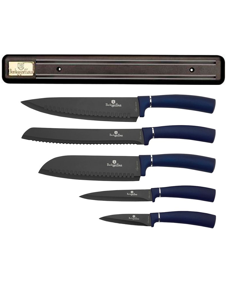 Set de cuchillos 5 pcs +Barra magnética-0
