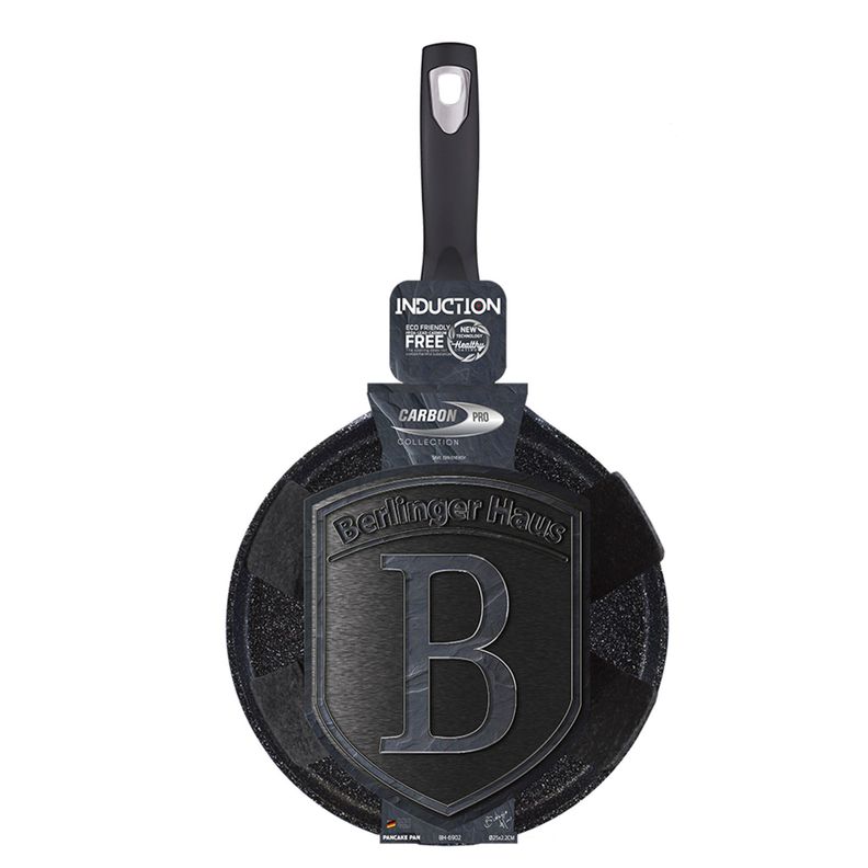 sarten panquequera 25 cm Negro-1