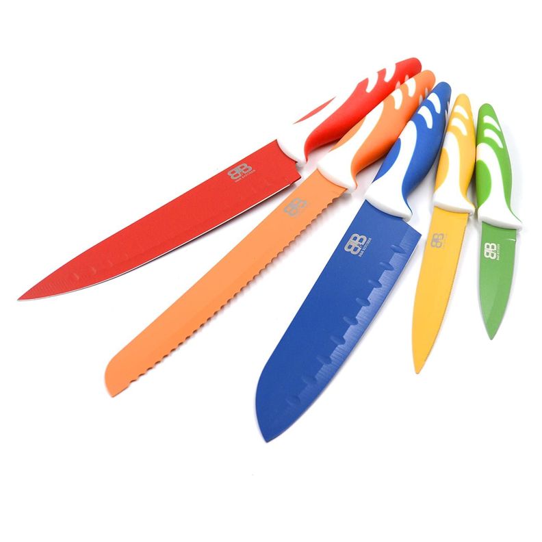 set de cuchillos 5 pzs acero inoxidable-1