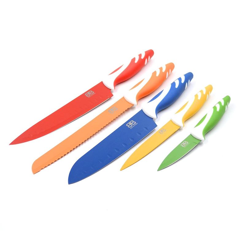 set de cuchillos 5 pzs acero inoxidable-2