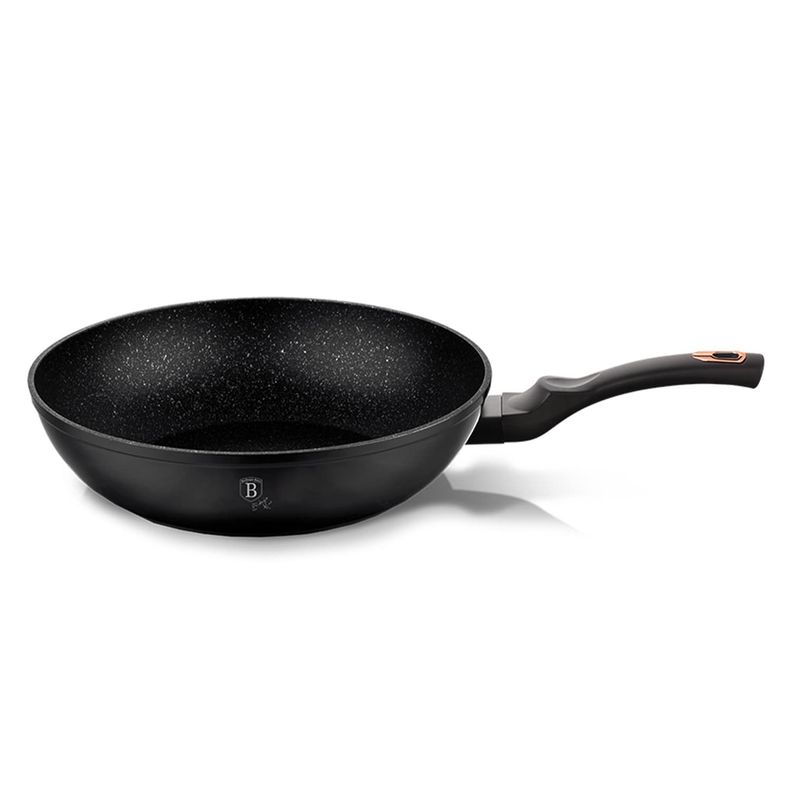 WOK 30 CM BLACK ROSE COLLECTION ANTIADHERENTE 3,2 LTS