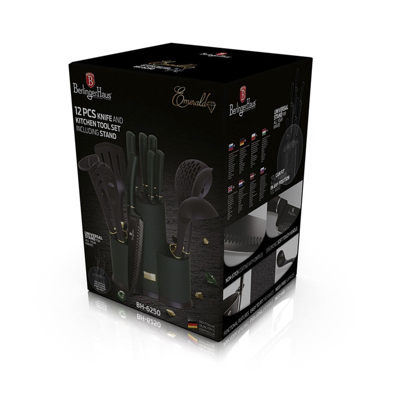 SET DE UTENSILIOS 12 PZS CON ATRIL ESMERALD COLLECTION-1